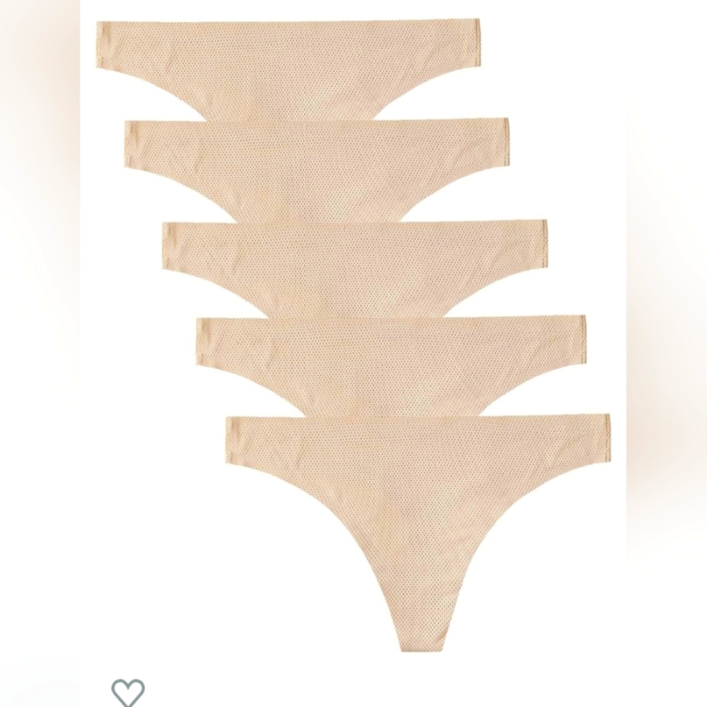 VOENXE thong panties five pack